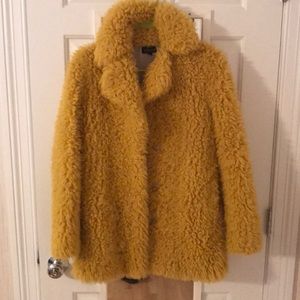 Topshop fluffy bear jacket